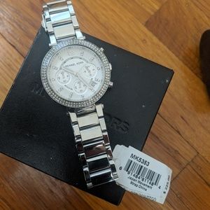 Silver Michael Kors watch